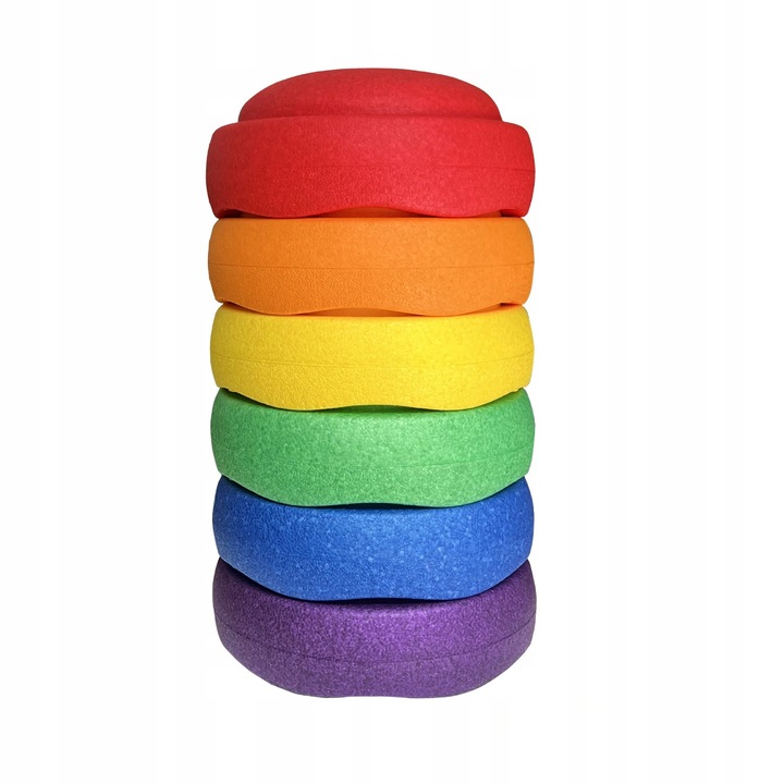 Ścieżka Sensoryczna Kamienie Balansujące Treningu Równowagi Rzeczne Ogrodu