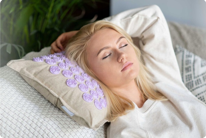 MATA DO AKUPRESURY Z KOLCAMI + PODUSZKA + TORBA