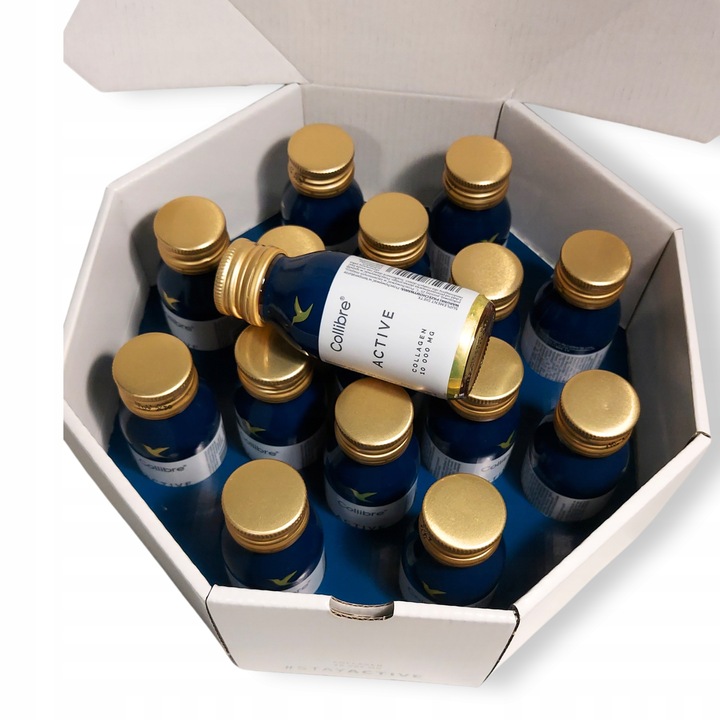 Kolagen naturalny 10000mg na stawy Collibre Active do picia 15szt po 60ml