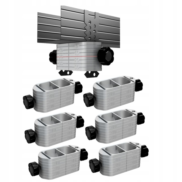 6x Uchwyt wieszak do poziomowania sufitu podwieszanego PROFIL CD60 ES G-K