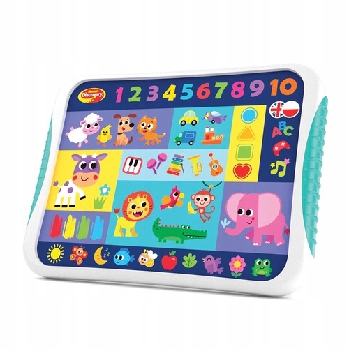 Zabawki interaktywne - Tablet Poznaję i Nazywam, dla dzieci, 2 lata+, Dumel