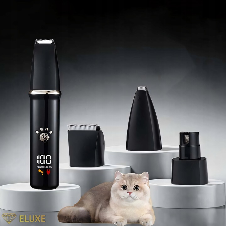 MASZYNKA TRYMER DO DLA PSA ŁAP USZU PSÓW KOTA PILNIK DO PAZURÓW 3w1!