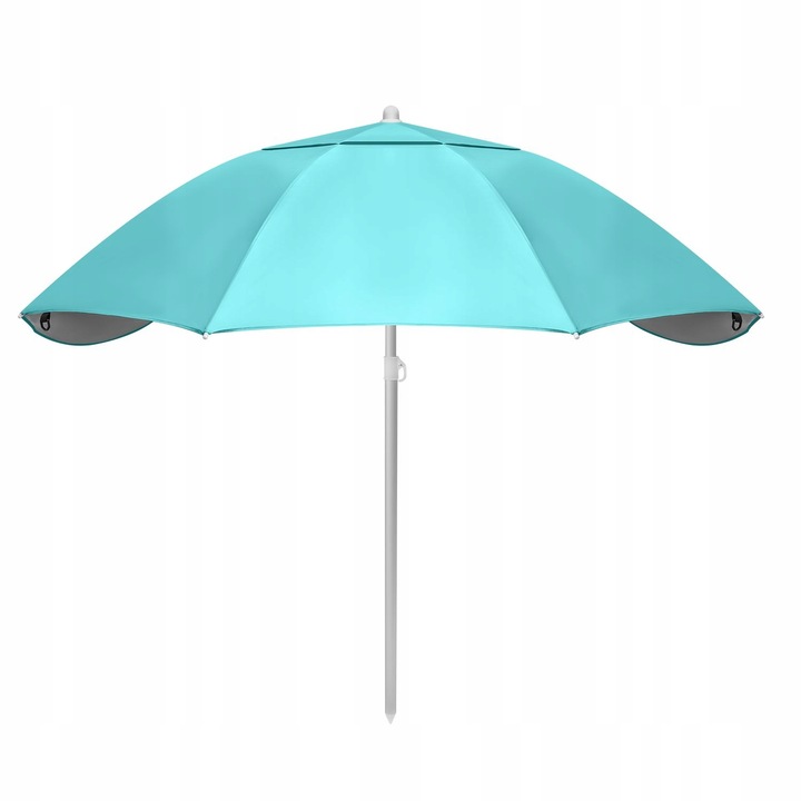 Duży parasol plażowy 2w1 namiot parawan ogrodowy składany w pokrowcu