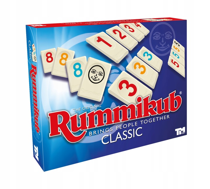 RUMMIKUB ORYGINALNY gra Classic Standard POLSKI