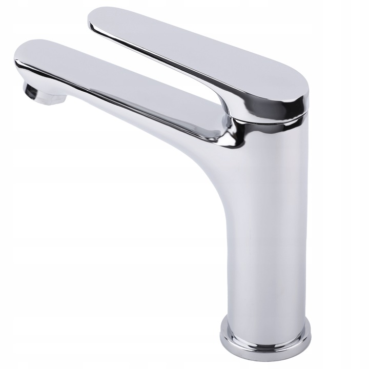 Bateria umywalkowa stojąca chrom srebrna łazienkowa kran do umywalki YOKA