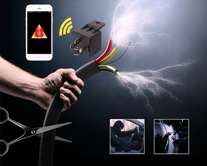 LOKALIZATOR GPS SINOTRACK ST907 ODCIĘCIE PALIWA