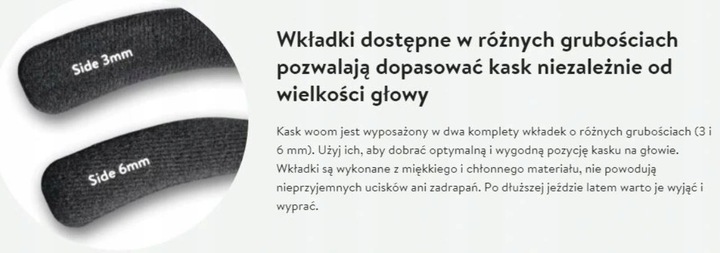Kask rowerowy dla dzieci WOOM M 53-56 cm Czerwony