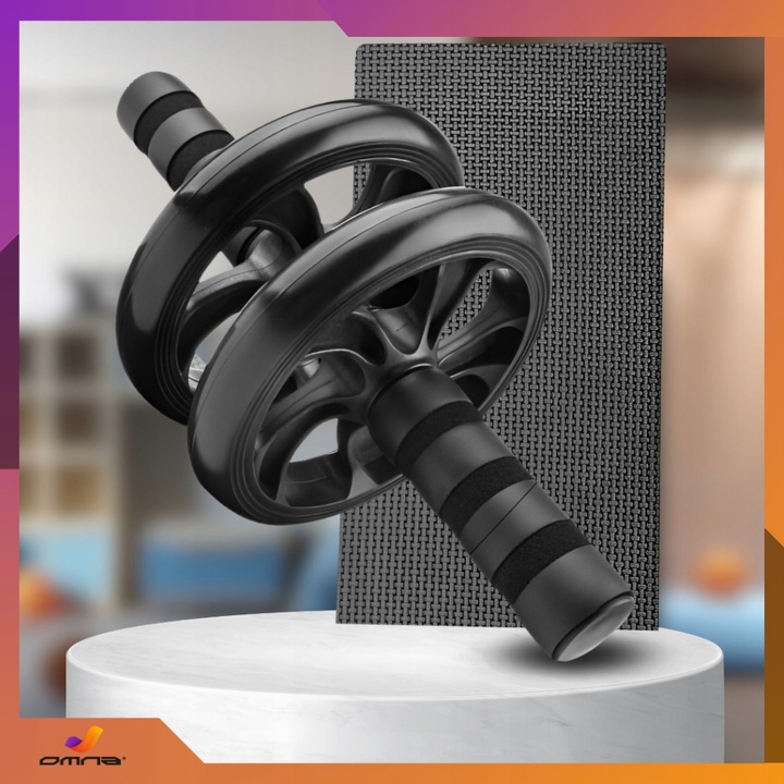 Zestaw do ćwiczeń w domu siłowych roller skakanka mata ekspander ściski 7w1