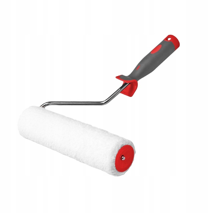 FARBA BIAŁA DO ŚCIAN CERAMICZNA CERAMIC 10L GŁĘBOKI MAT ŚNIEŻNA BIEL +WAŁEK