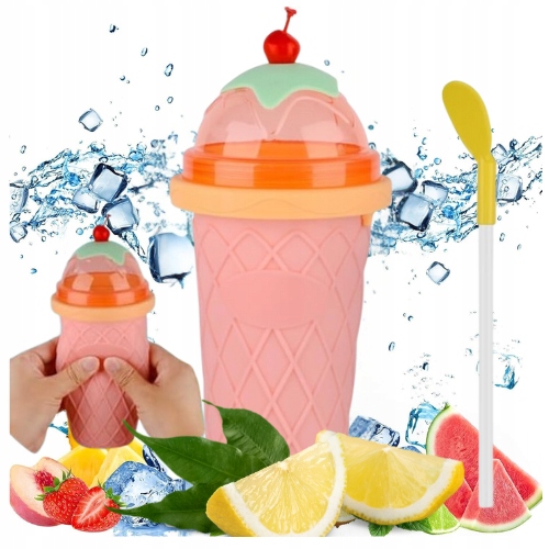 KUBEK DO GRANITY SLUSHY SHAKER DO ROBIENIA LODÓW SORBETÓW MROŻONE NAPOJE