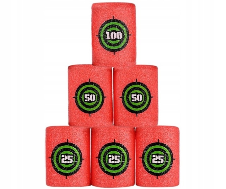 ZESTAW WYRZUTNIA NERF ELITE 2.0 KARABIN COMMANDER RD-6 E9485 + AKCESORIA