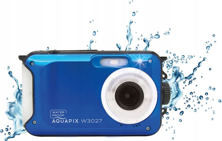 Aparat EASYPIX Aquapix W3027-M Wave Niebieski