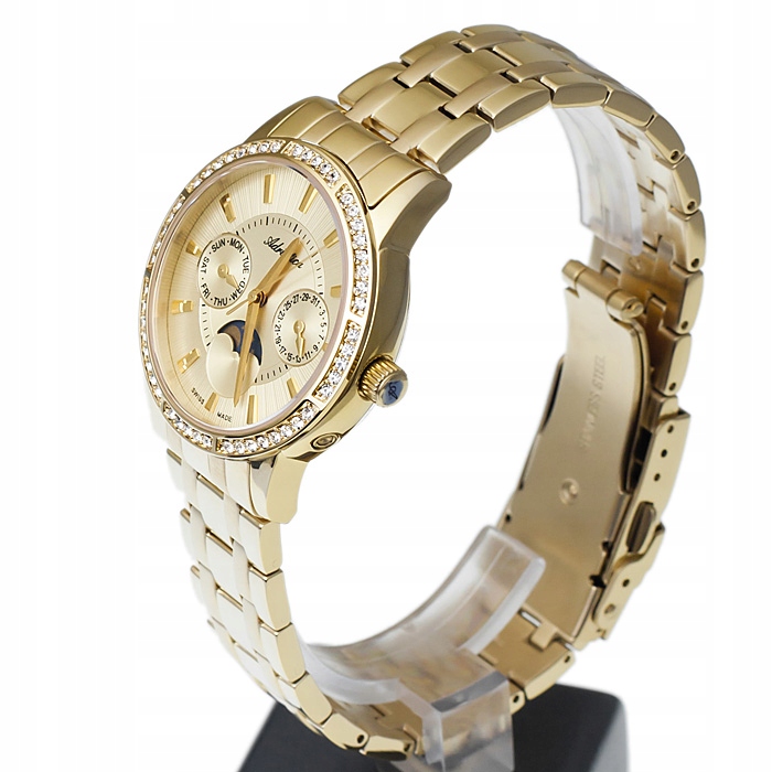 Zegarek Damski Adriatica A3601.1111QFZ złoty