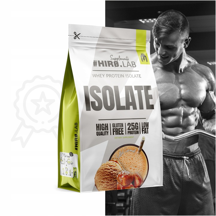 Izolat Białka BIAŁKO 700 g wpi Whey Protein Isolate Słony Karmel HIRO