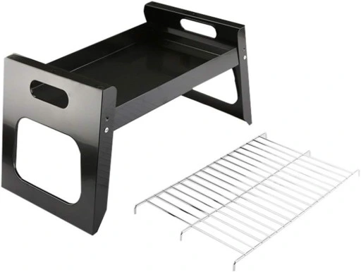 GRILL SKŁADANY TURYSTYCZNY NA KEMPING BBQ PRZENOŚNY WĘGLOWY DO OGRODU BIWAK