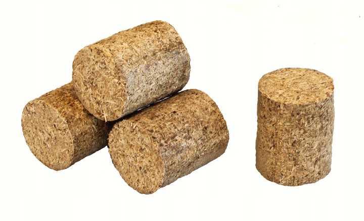 BRYKIET KOMINKOWY W KARTONIE 25 KG walec drzewny mieszany kominek drewno