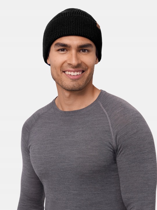 Zimowa Czapka Wełniana Beanie Merino DANISH ENDURANCE Uniseks Termokatywna