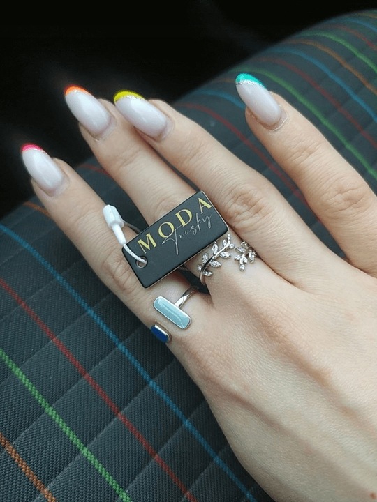 Srebrny Pierścionek Regulowany Srebro 925 Trusky