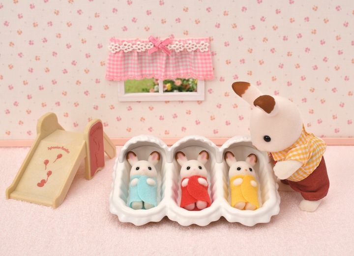 Sylvanian Families Trojaczki Królików 5532