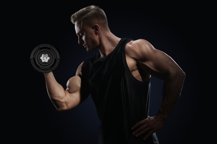 Hantle Żeliwne Regulowane 2x15kg Abarqs 30KG