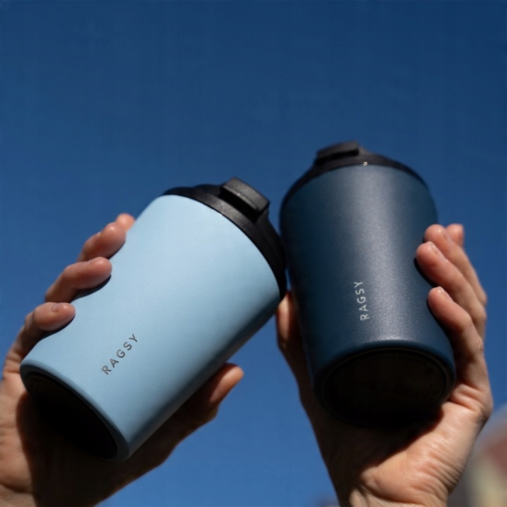 Kubek Termiczny ze stali nierdzewnej BPA FREE Simply Cup 340 ml - Ink Blue