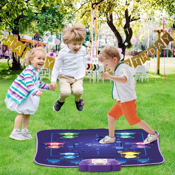 MATA DO TAŃCZENIA MUZYCZNA TANECZNA DLA DZIECI GRA INTERAKTYWNA TAŃCA ZABAW