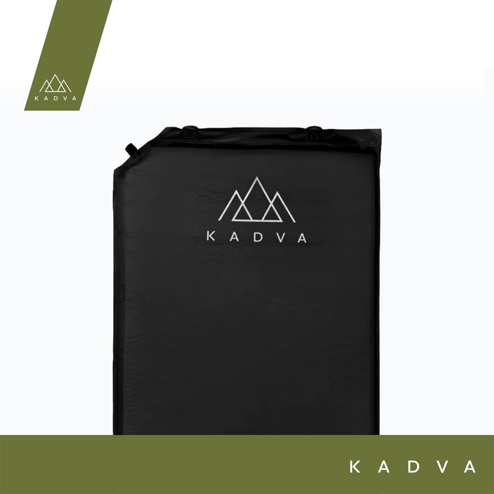 Mata samopompująca KADVA Aero czarnyOS TURYSTYCZNA WYSOKA JAKOŚĆ MATERIAŁU!