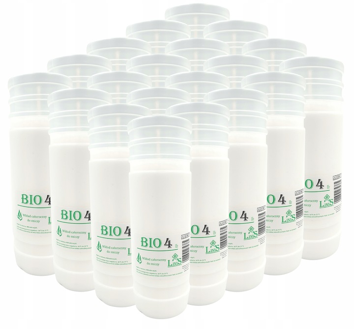 Wkłady do zniczy Parafinowe Bio 4 „Linis”