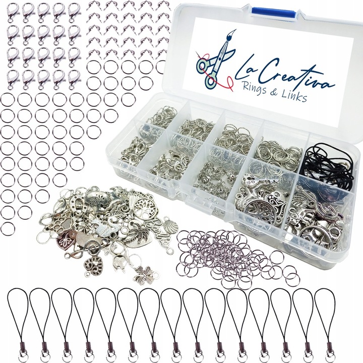 ZESTAW DO ROBIENIA BRANSOLETEK LaCreativa Rings & Links
