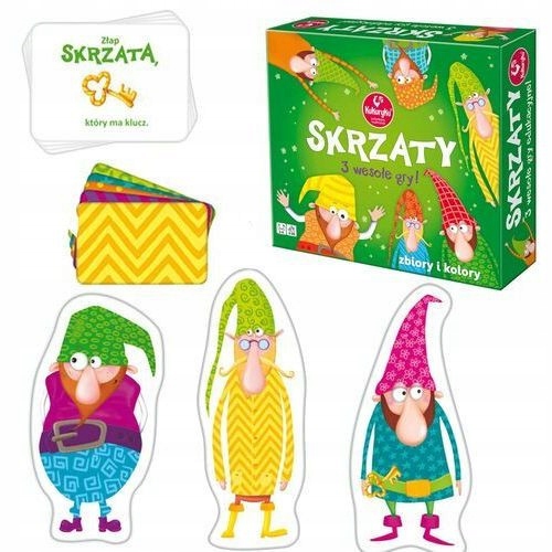 Skrzaty. 3 wesołe gry