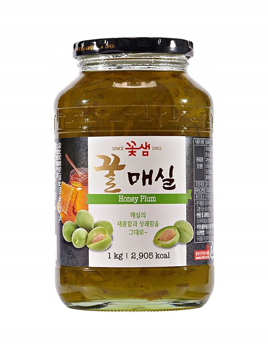Koreańska herbata Green Plum z miodem i śliwką 1 kg - Kotsam