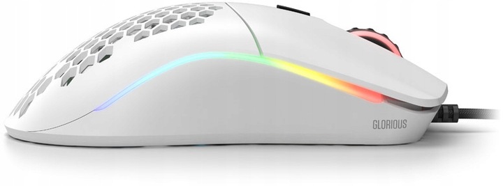 MYSZ GLORIOUS PC GAMING RACE MODEL 0, BIAŁA MATT
