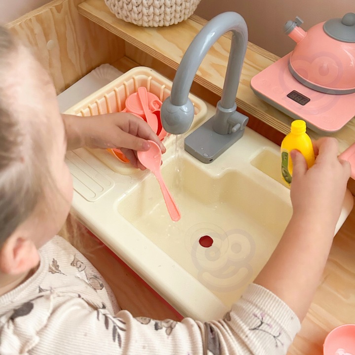 ZLEWOZMYWAK KUCHNIA KRAN FUNKCJA PUSZCZANIA WODY ZLEW MYCIA NACZYŃ WOOPIE