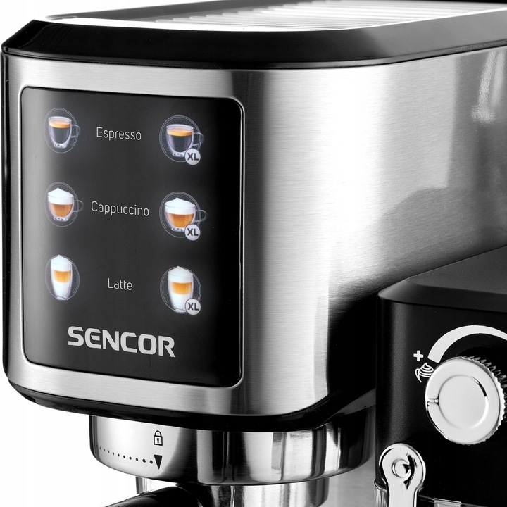 Automatyczny Ekspres Ciśnieniowy Sencor SES 4910SS Wyświetlacz One Touch