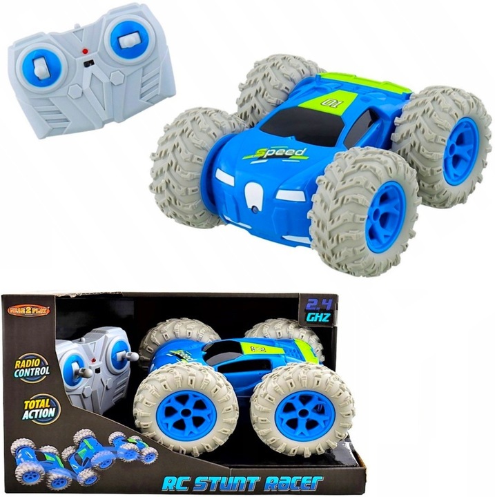 AUTKO OBROTOWE 360 ZDALNIE STEROWANE ZABAWKA DLA DZIECKA NA PREZENT