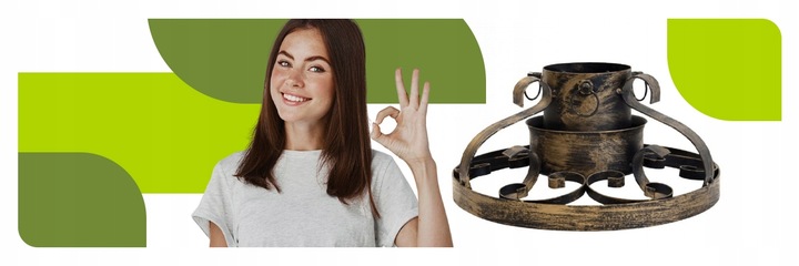 STOJAK NA CHOINKĘ ZŁOTY METALOWY Z POJEMNIKIEM NA WODĘ 0,9 L