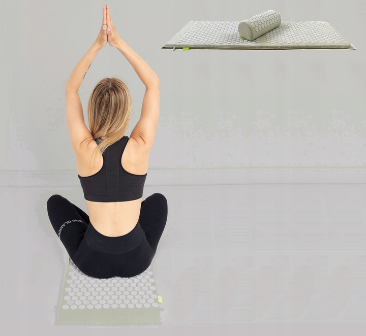 MATA ZDROWOTNA DO AKUPRESURY Z KOLCAMI + PODUSZKA