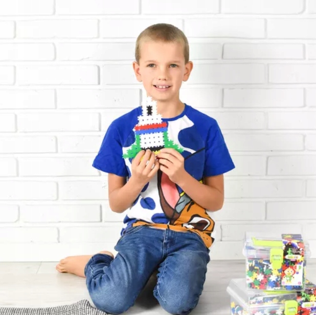 KLOCKI KONSTRUKCYJNE Wafle MELI Minis 1200 elem.