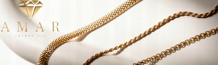 ZŁOTY PEŁNY ŁAŃCUSZEK DAMSKI BISMARK PR. 925 585 14K + GRAWER GRATIS