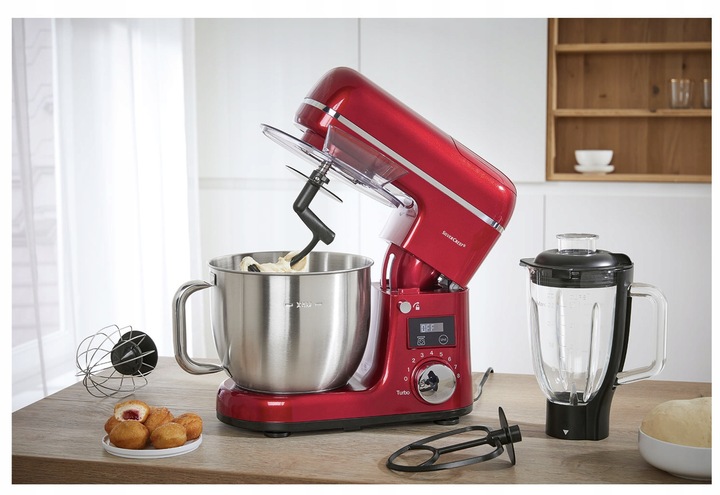 Robot kuchenny SilverCrest SKMW 900 A1 900 W czerwony