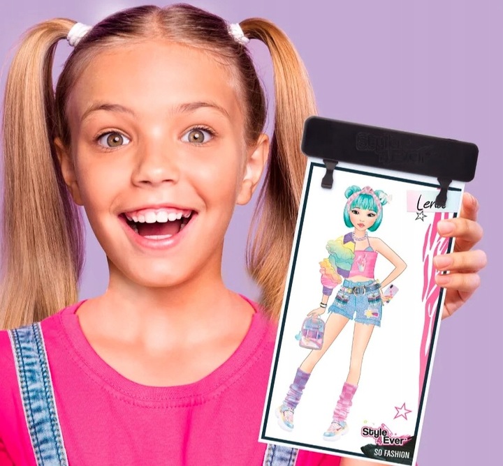 PROJEKT MODA ZESTAW KREATYWNY PODŚWIETLANA TABLICA DO PROJEKTOWANIA EPEE