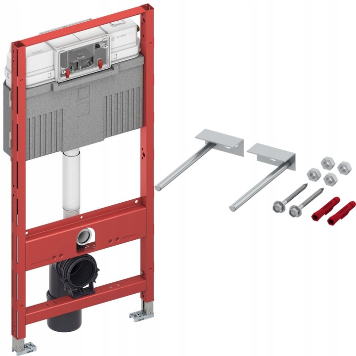 Stelaż podtynkowy do toalety Tece Base 9400407 w kompl. mocowanie