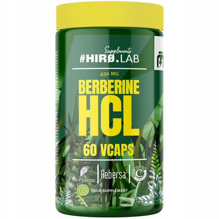 Berberyna odchudzanie hcl berberine 500 mg 60 kaps cukrzyca metabolizm Hiro
