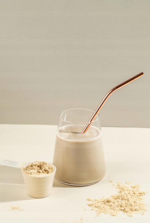 Odżywka białkowa białko wegańskie Foods by Ann proszek 500 g smak waniliowy