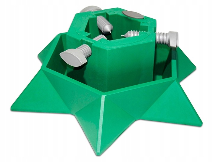 STOJAK POD,NA CHOINKĘ "GWIAZDA" DO 2,2M