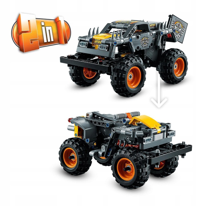 LEGO TECHNIC Monster Jam Max-D 42119 + GRATIS List do Mikołaja!
