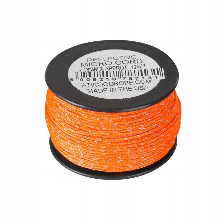 Linka ATWOOD MICRO CORD 38m Reflective Neon Orange