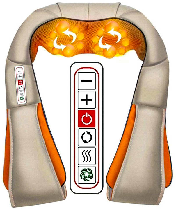 MASAŻER ROZLUŹNIAJĄCY PLECÓW SZYI KARKU RAMION