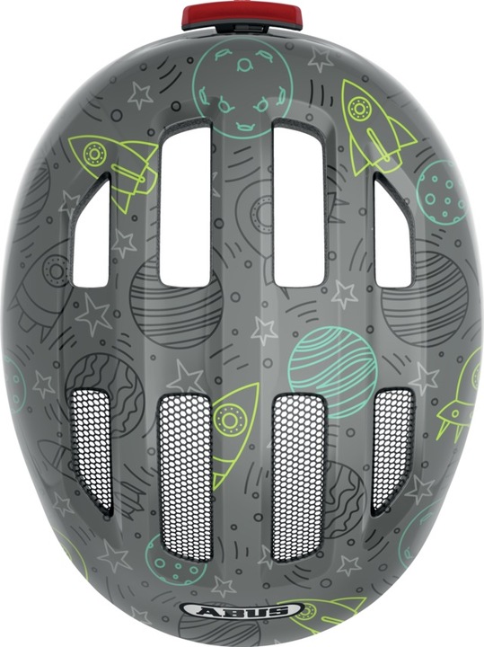 Kask rowerowy Abus Smiley 3.0 LED grey space