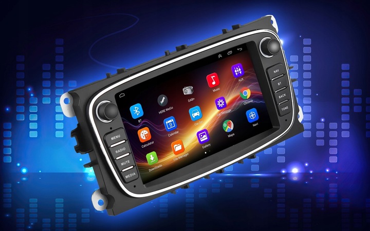 RADIO 7" DO FORD MONDEO FOCUS ANDROID CANBUS